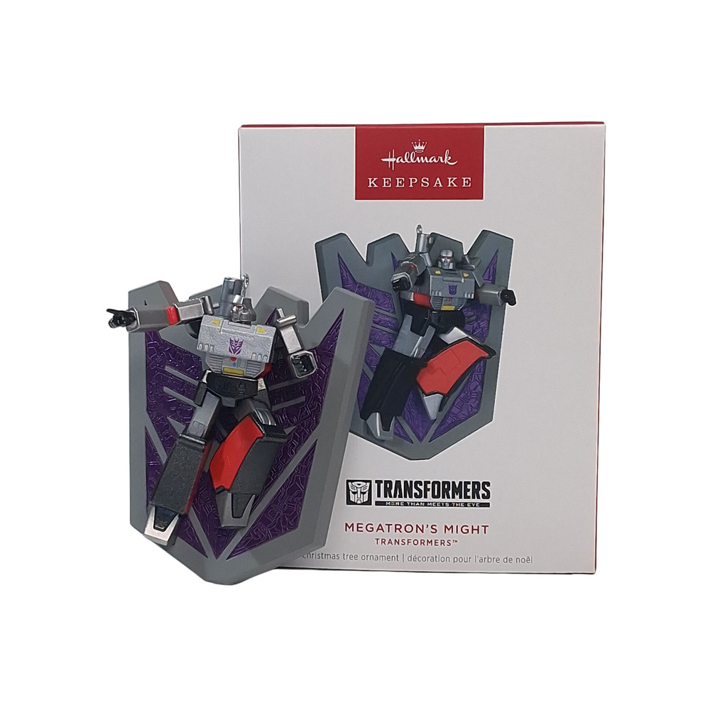 Hallmark 2025 Transformers Megatron’s Might Keepsake Ornament Decepticon